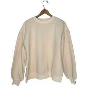 Sir. | Cream Crewneck Oversized Sweatshirt Size 2